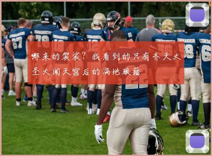 哪来的袈裟？我看到的只有齐天大圣大闹天宫后的满地狼藉