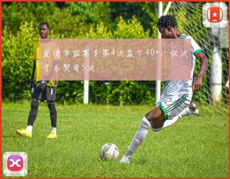 爱德华兹赛季第4次轰下40+，仅次于东契奇5次